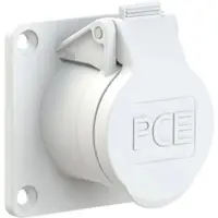 Pce 392-10v CEE-Anbausteckdose gerade 70x70mm 32A 2p 24/42VDC IP44/IP54 TWIST 39210v
