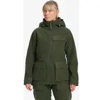 RevolutionRace Trace Silent Pro 2L Jacket Damen Deep Depths, Größe:M - Damen > Jacken > Regen- & Hardshelljacken - Grün