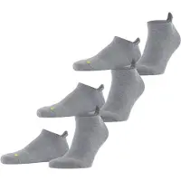 Falke Cool Kick 3-Pack Unisex Sneakersocken light grey mel. (3775) 37-38