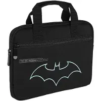Batman Schultasche Schwarz (18 x 2 x 25 cm)
