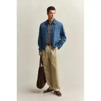 Gant Indigo Windcheater Jacket Semi Light Blue Größe: XL | Jeansjacken Outlet | Herren | Blau