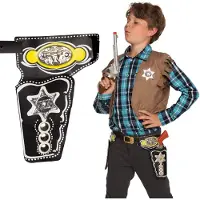 Boland cowboyholster doppelt Deputy braun