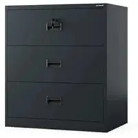Jan Nowak Aktenschrank aus Metall SARA XL V3 102x90x60 cm Anthrazit