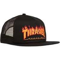 Thrasher Flame Mesh Kappe