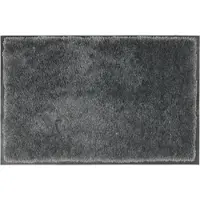 Astra Fußmatte "Lava", grau (anthrazit), B:60cm H:13mm L:80cm, Kunstfaser, Teppiche, Fußmatte, Sauberlaufmatte, waschbar, rutschfest, nimmt Schmutz auf, Schmutzfang