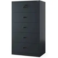 Jan Nowak Aktenschrank aus Metall SARA XL V5 162x90x60 cm Anthrazit