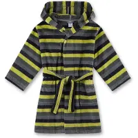 Sanetta - Kid's Terry Fleece Velours Bathrobe - Bademantel Gr 116 bunt