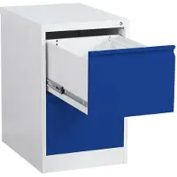 Phoenix Hängeregistraturschrank 2 Schubladen blau