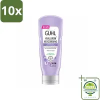 Guhl 10 x Hyaluron+ Pflege-Spülung - 200 ml - Großpackung - 10 Stücke