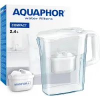 Dripio Wasserfilterkanne Compact 2,4 L weiß mit Maxfor+ Filter
