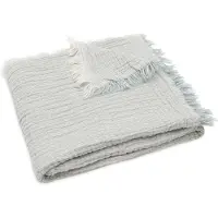Jollein Musselintuch Fringe, Sea Green