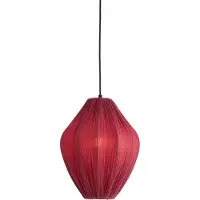 Light & Living Hängeleuchte - rot - Verita - textil - Ø 31cm - E27 - 2993417 -