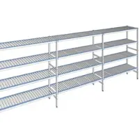 Tournus Ausstattung Regal mit herausnehmbaren Clayettes 4 Ebenen 175 x 487,8 x 40 cm - ALB4878