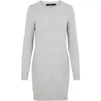 Vero Moda Strickkleid 10215523 Grau Relaxed Fit