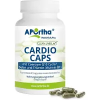 APOrtha Cardio Caps mit Coenzym Q10 Ubichinon + Selen Vitamin B1 Kapseln 60 St