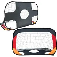 Markenlos Fußballtor Pop-Up - Deutsche Farben, Set von 2