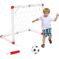 Markenlos Fußballtor für Kinder und Erwachsene - Tragbar und einfach zu installieren