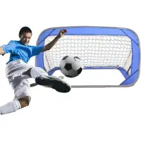 Markenlos Fußballtor für Kinder und Erwachsene - Faltbar und einfach aufzubauen