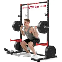 Selius Krachtstation Power Tower – Belastbarkeit: 400 kg – Stahlrahmen, 5x5 cm – Für den Einsatz zu Hause und in der Garage – Fitnessgerät