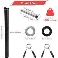 Markenlos Platzhalter für Power Rack - Verstärken Sie Ihr Fitness-Routine mit diesem starken und praktischen Zubehör