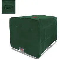 Markenlos Schutzhaube für IBC Tankcontainer 600L 800L 1000L - UV-beständig