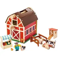Hape Happy Farm Playset Pädagogisches Spielzeug Mehrfarbig Kinder Mehrfarbig One Size