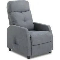 Selius Sessel - Loungesessel - Sitzsack - Entspannungssessel - Hellgrau - Ergonomisches Design