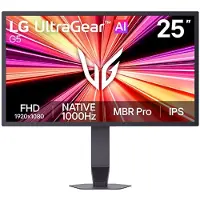 LG UltraGear 25G590B-B.AEU 25 Zoll Full-HD Gaming Monitor 1 ms Reaktionszeit 1000 Hz