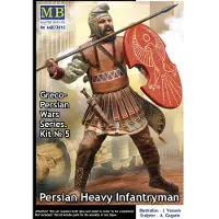 Master Box 32015 - 1/32 Greco-Persian Wars Series. Kit No. 5. Persian Heavy Infantryman