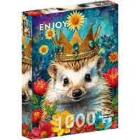 Enjoy Puzzle Gekroonde egel puzzel 1000 stukjes