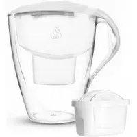 Dafi Astra LED Wasserfilterkanne 3L mit Unimax Filter Weiß