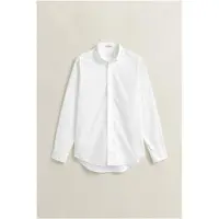 Gant für Herren. 3000300 Pinpoint Oxford Regular Fit Hemd weiß (L), Lässig, Baumwolle, Langarm