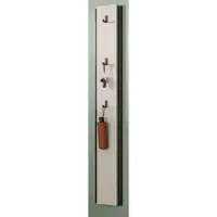 Inn.Furn Garderobenpaneel in kaschmir 21 x 150 cm, schmale Wandgarderobe | Gr.: onesize