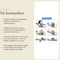 Markenlos Mischbatterie 35/40 mm Keramikkartusche - Duscharmatur - Küchenmischbatterie - Badmischbatterie - Wandarmatur - Wassersparend - Armatur