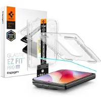 Spigen EZ Fit Glas.tR mit Installation Tray - 1er Pack für das Apple iPhone Duo