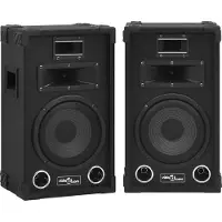 vidaXL Professionelle HiFi-/Bühnen-Lautsprecher Passiv 2 Stk. 800 W