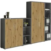 BMG Möbel AKTENSCHRANK OFFICE EDITION - SW SET 4