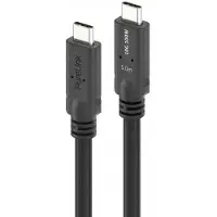 PureLink PI6600-050, 5 m, USB C, USB C, USB 3.2 Gen 1 (3.1 Gen 1), 10 Gbit/s, Schwarz