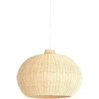 Light & Living Rattan-Pendellampe Melzor Ø 55 cm – natürlich