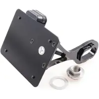 Cult Werk Harley Davidson Flde 1750 Abs Softail Deluxe 107 18-20 Hd-bro038-ch Kennzeichenhalter Silber Silber One Size