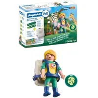 Playmobil hi! 72402 Activation Set Zoo mit Backpack und NFC-Stickern
