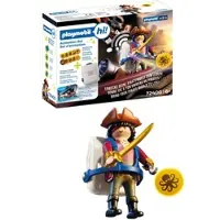 Playmobil hi! 72400 Activation Set Piraten mit Backpack und NFC-Stickern