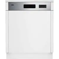 Beko BDSN16O44W Geschirrspüler (teilintegrierbar, 598 mm breit, 44 dB (A), C)