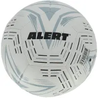 Alert Fussball Luxus weiss grau