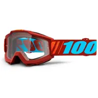 100% Goggles 100% ACCURI DAUPHINE (Anti-Fog Clear Glass) (NEW) I (Anti-Fog Clear Glass) (NEW)