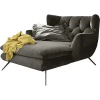 KAWOLA Longseat CHARME Velvet stone