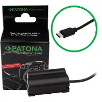 PATONA 9412, Ladestation, Schwarz, D500, D610, D750, D800, D800E, D810, D810A, D850, D7000, D7100, D7200, Z5, Z6, Z7, Z8, 9.25 V, 1.5 A, 55 mm