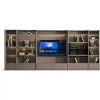 Xl Moebel Gmbh Wohnzimmer Wohnwand Moderner Grau TV Möbel Designer Komplettes Regale