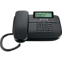 Gigaset DA611, Telefon, Schwarz
