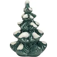 Markenlos Weihnachtsbaum Dekorationsfigur Schnee 13 cm